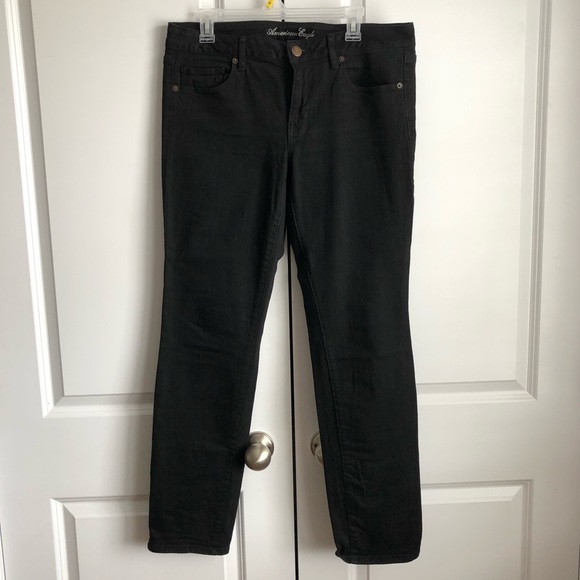 American Eagle Outfitters Denim - AE straight/skinny leg jeans (black)